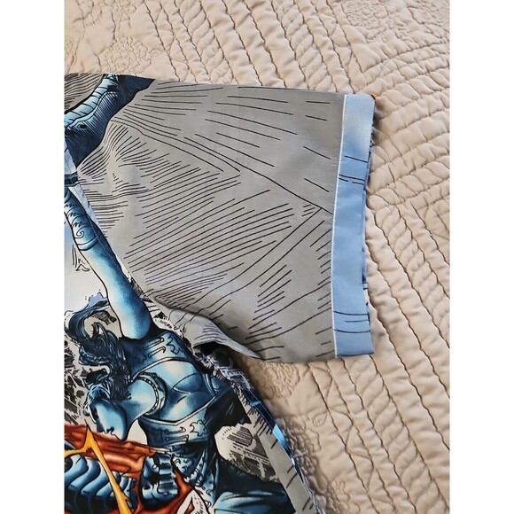 Claudio Nucci Anime Warrior Casual Button Down Front Mens Shirt Size XXL NWT!!! - Picture 5 of 10